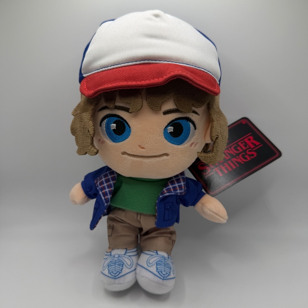Stranger Things Dustin Henderson Plush Jazwares 8-9 inch NWT